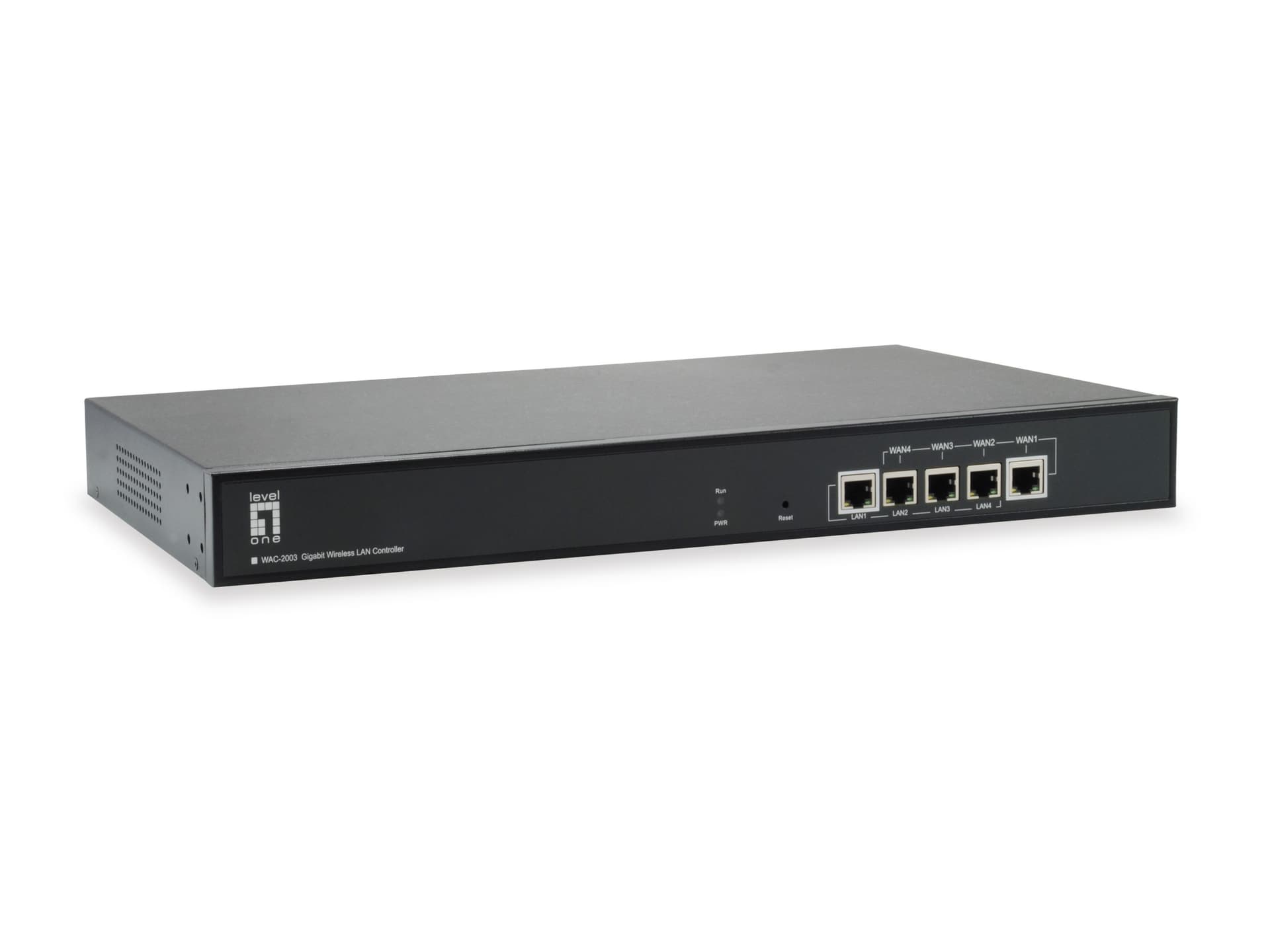 LevelOne WAC-2003 Gigabit Wireless LAN Controller - Dispositivo de gestão de rede sem fios - 1GbE - 1U - montável em gabinete