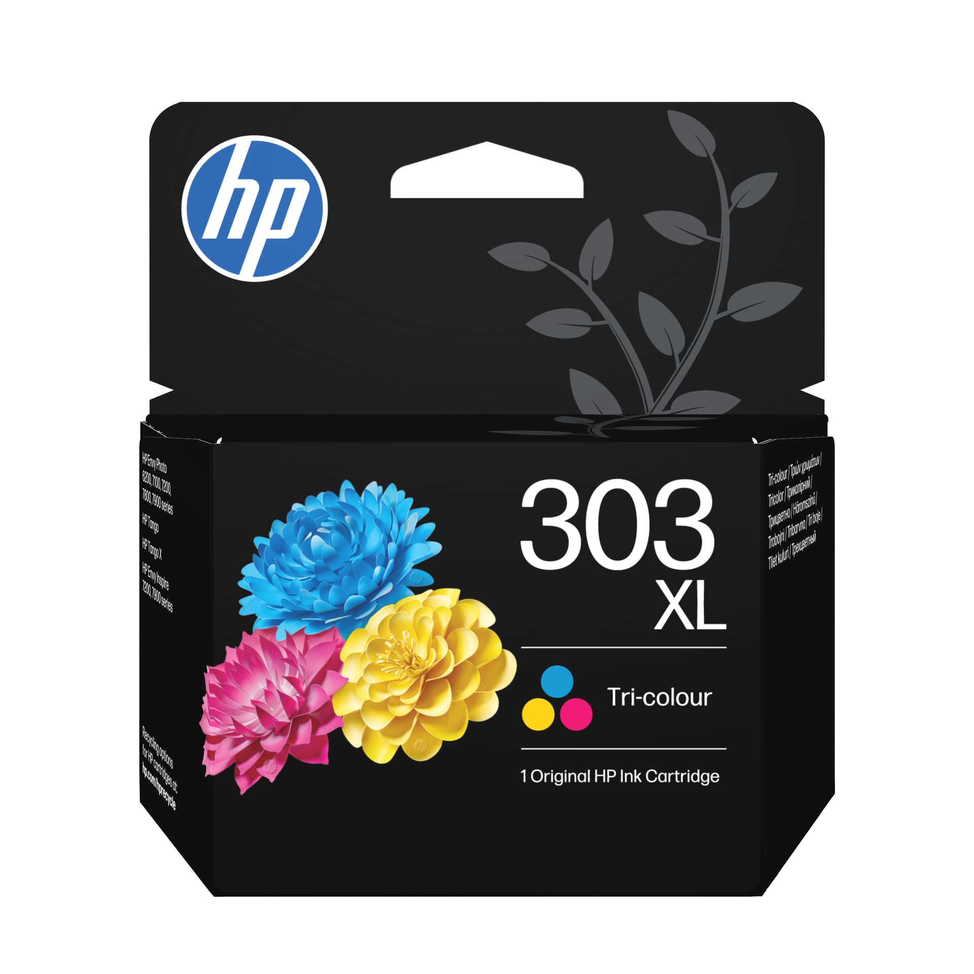 HP TINTEIRO ALTO RENDIMENTO TRICOLOR 303XL
