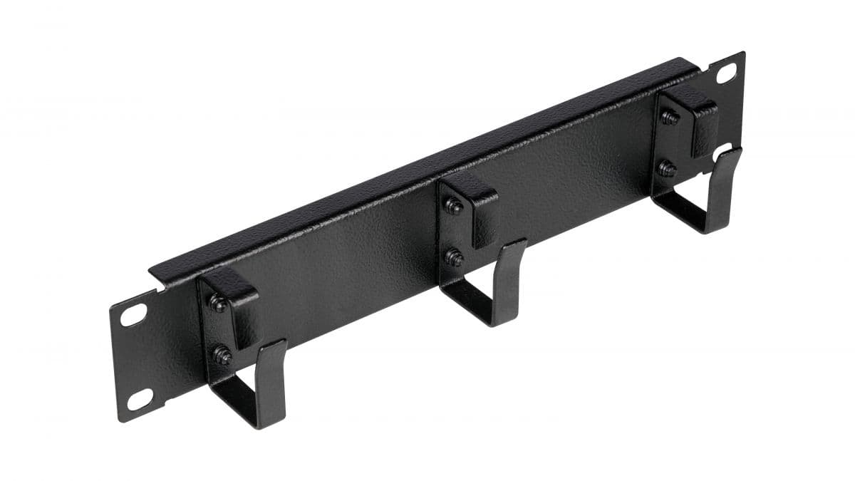 EQUIP CABLE MANAGEMENT3X RINGS 10" 1U PRETO