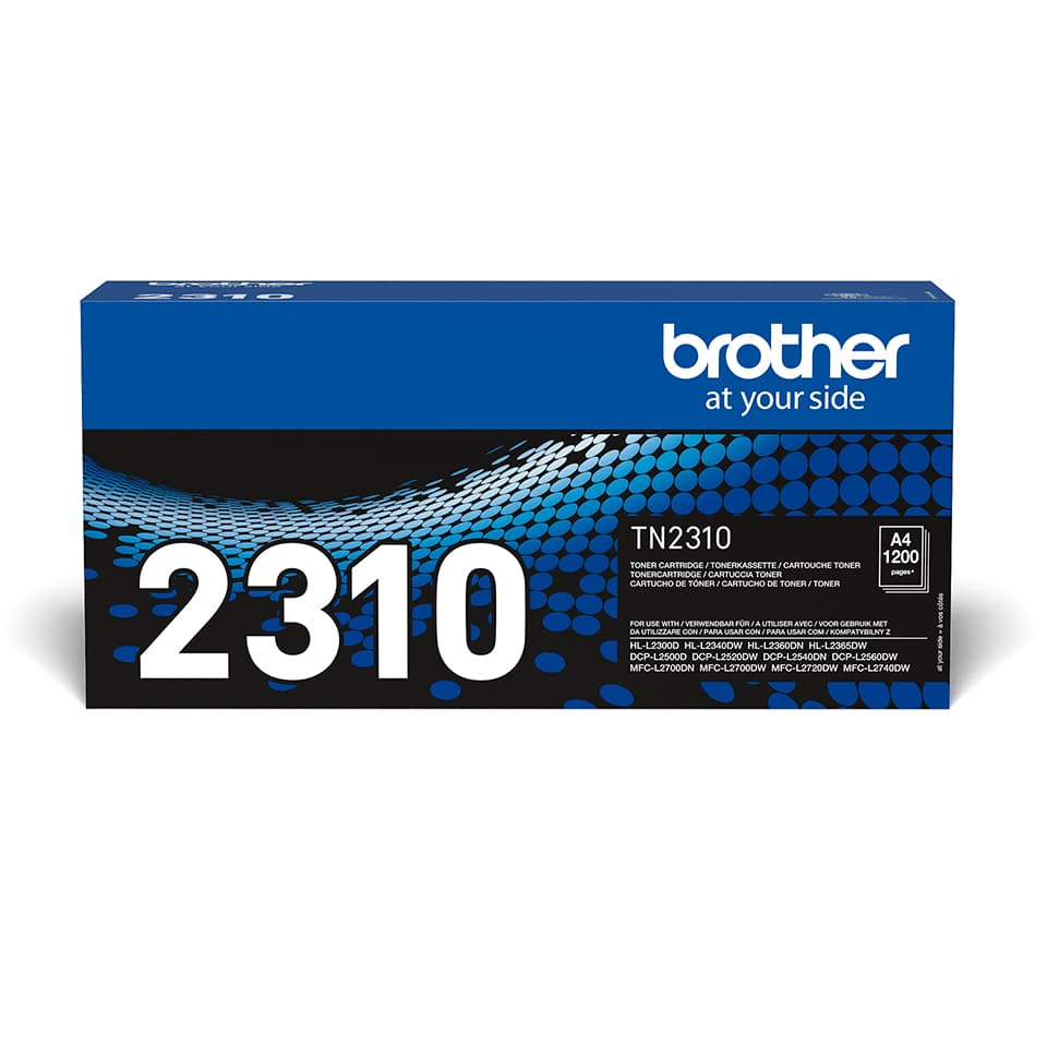 BROTHER TN-2310 toner black standard capacity 1.200 pages 1-pack