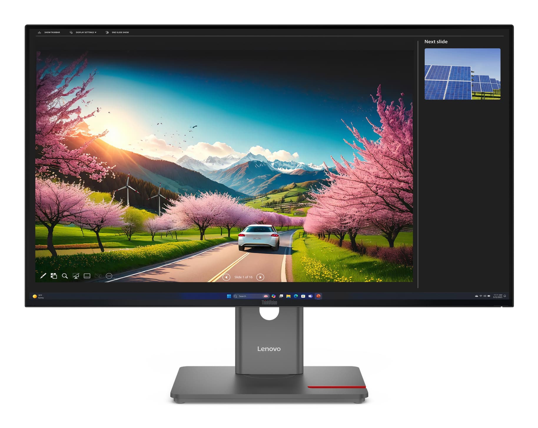 Lenovo ThinkVision P32UD-40 Monitor, 80 cm (31.5"), 3840 x 2160 pixels