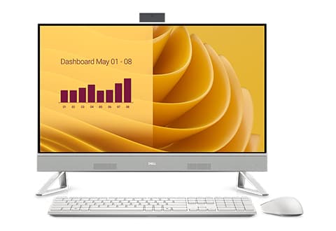 DELL EC27250, Intel Core 5, 68,6 cm (27"), 1920 x 1080 pixels, 16 GB, 512 GB, Windows 11 Pro