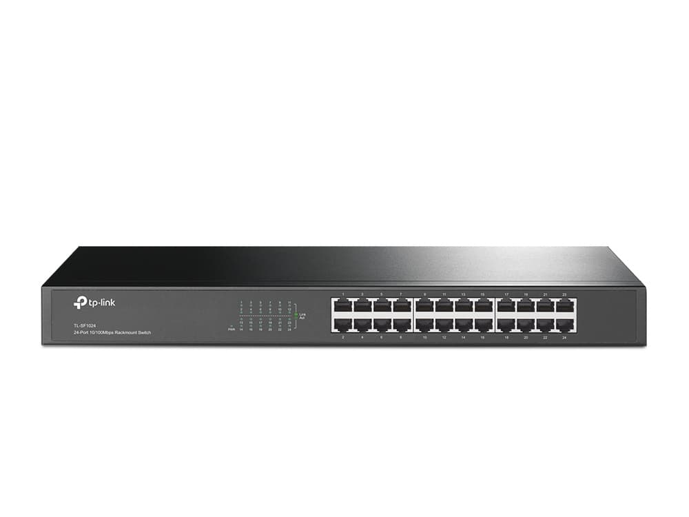 TP-LINK 24port 10/100 Switch 19in-Rack