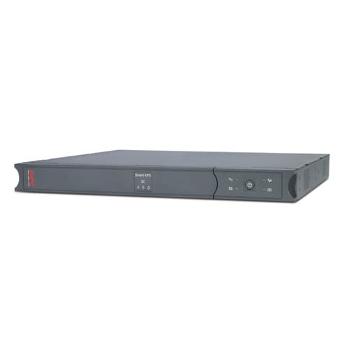 APC Smart-UPS SC 450VA UPS rack-mountable AC 230V 280Watt 450VA RS-232 output connectors 4 1U gray