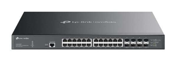 TP-LINK SX3832MPP Omada 32-Port 10GE L2+ Managed Switch 24x 10G RJ45 PoE++ Ports 8x 10G SFP+ Slots