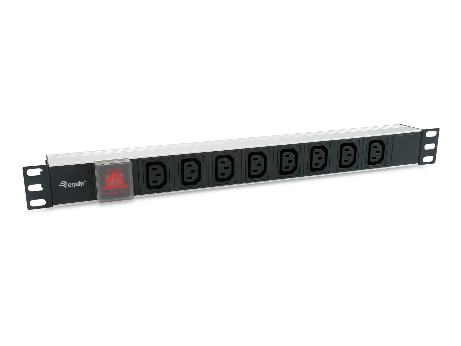 EQUIP REGUA 19" 8 TOMADAS C13 C/INTERRUPTOR CABO C14 1.8M