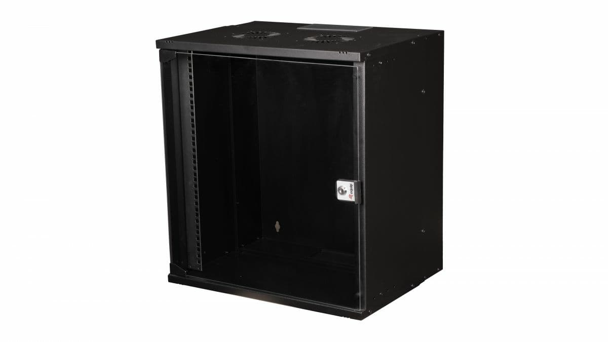 EQUIP ECO BASTIDOR MOUNT 19" 12U 540X400MM RAL9005 BLACK