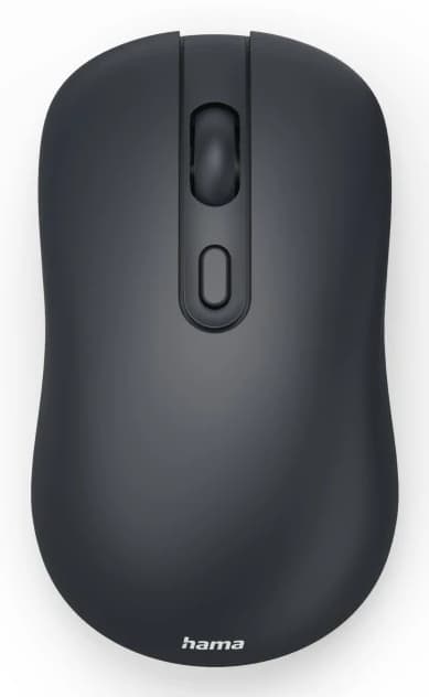 HAMA Wireless Mouse Cordless Optical 4 Buttons W/O Click Noise blk WM-200
