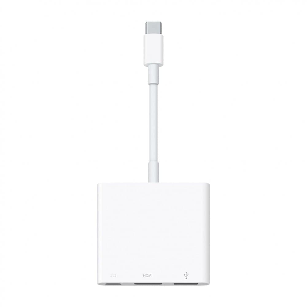Com o Adaptador USB‑C para multiportas AV digitais